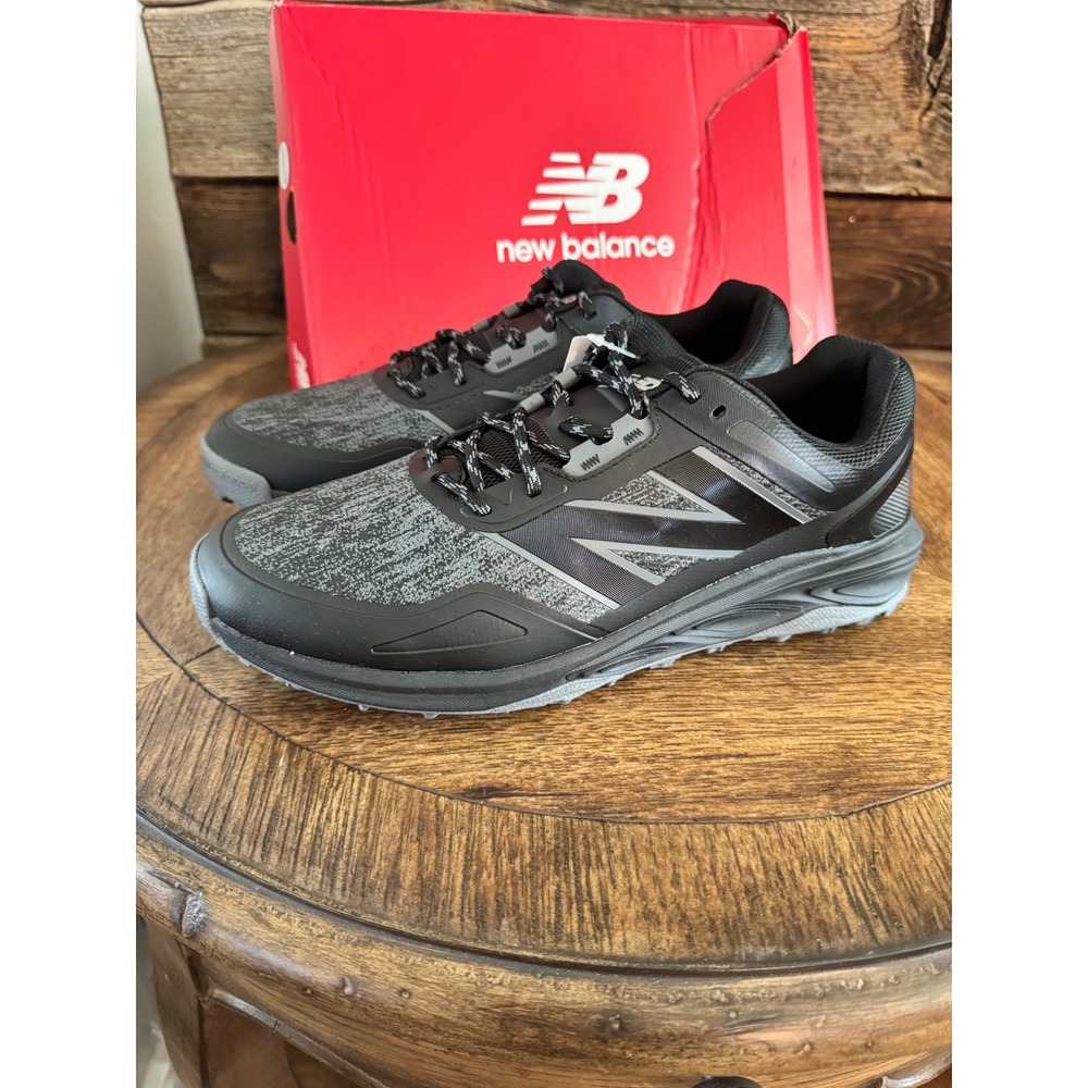 New Balance Fresh Foam Contend‎ V3 Mens Golf Shoes Black Grey M506BK Size 12 NEW